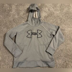 Under Armour Women’s ColdGear Loose Gray Hoodie Size M